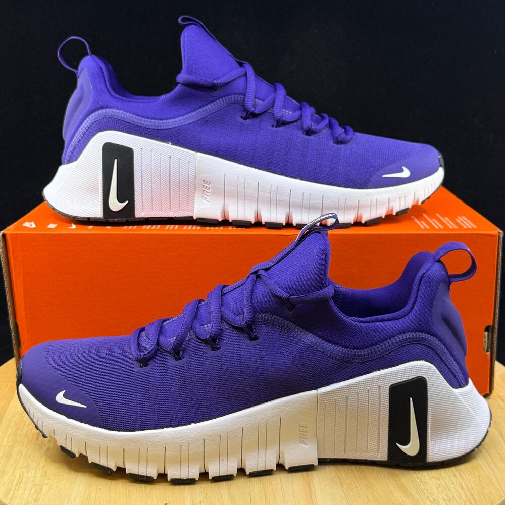 Nike Free Metcon 6 TB Court Purple White Black Men’s Size 12 HM3754-500